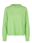 Brook Knit Rib O-Neck Green Second Female