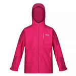 Regatta Childrens Unisex Childrens/Kids Calderdale II Waterproof Jacket (Pink Potion/Berry) - Multicolour - Size 9-10Y