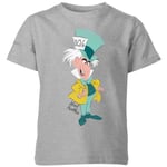 T-Shirt Enfant Chapelier Fou Alice au Pays des Merveilles Disney - Gris - 11-12 ans - Gris