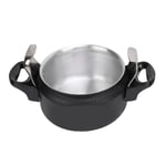 Pressure Canner Pressure Cooker Large Capacity Black Aluminum Alloy For Gas