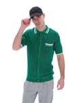 Ascari Waffle Knitted Polo - 3XL