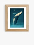 EAST END PRINTS Dieter Braun 'Humpback Whale' Framed Print