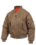 Rothco MA-1 Bomberjacka / Pilot Jacka (Coyote Brown, M) M Coyote Brown