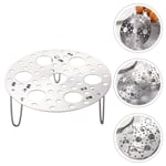 Round Steamer Rack Egg Steam Rack Trivet Rack Stand Pressure Cooker Canner Rack