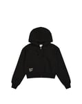 Champion Legacy Emotional Dance W (117424) -Microsanded Fleece (280gr) Full-Zip Hooded Sweatshirt à Capuche, Noir (KK001), L Femme