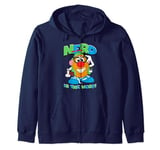 Mr. Potato Head Nerd Is The Word! Poster Zip Hoodie