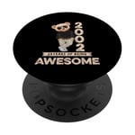 23ème anniversaire homme femme 2002 original Awesome ours en peluche PopSockets PopGrip Adhésif