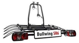 Bullwing    porte velos d attelage plateforme pour 4 velos bullwing sr6