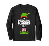 Funny The Wedding Planner Elf Christmas Family Party Pajama Long Sleeve T-Shirt