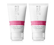 Philip Kingsley Elasticizer Deep conditioning Treatment 40ml X 2 RRP £25 New