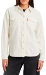 Levi's Women's Iconic Western Shirt, Ecru Crew 4, XL