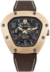 Tonino Lamborghini Watch Spyderleggero Skeleton Rose Gold