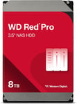 WD Red Pro 8TB NAS 3.5" Internal Hard Drive - 7200 RPM Class, SATA 6 Gb/s,... 