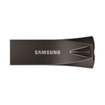 SAMSUNG 64G Bar Plus USB3.1 Flash Drive Titan Gray Plus - MUF-64BE