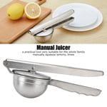 QT Stainless Steel Manual Lemon Juicer Creative Machine Household Portable