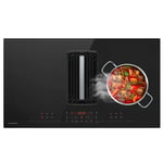 AirJet FlexPro Down Air System | Cuisinière à induction + hotte aspirante | Flexzone | Booster