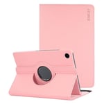 HAT-PRINCE Samsung Galaxy Tab A8 10.5 (2021) läderfodral med litchi-textur - Rosa Rosa