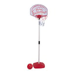 117 cm Children's Basketball Stand Basketball Hoop Basketball System Basketball with Ball and Air Pump