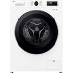 LG F4X1008NWK 6Motion 8kg 1400rpm Smart Washing Machine - White