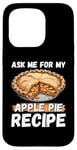 Coque pour iPhone 15 Pro Nourriture pour tarte aux pommes