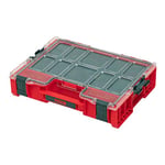QBRICK SYSTEM Malette Outils Boîtes à Outils Valise PRO Organizer 300 MFI RED Ultra HD Boîte De Tri De Gamme De Vis Rouge 460 x 370 x 135 mm