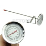 Sonde thermomètre pour four en acier inoxydable, barbecue, jauge pour viande, 200 °C