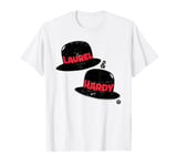 Laurel & Hardy Comedy Duo Hats T-Shirt