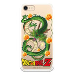 Personalaizer iPhone 7 Case - iPhone 8 Case - SE 2020 - Dragon Ball Z Shenron y Bolas