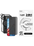 CARE by PanzerGlass Flagship 3-in-1 Privacy Bundle iPhone 16