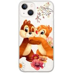 ERT GROUP Coque de téléphone Portable pour Iphone 13 Mini Original et sous Licence Officielle Disney Motif Chip & Dale 003 Parfaitement adapté à la Forme du téléphone Portable, partiel imprimé