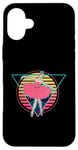 Coque pour iPhone 16 Plus Ballerine rétro futuriste Synthwave Vaporwave Ballet Pop