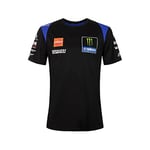 VR46 Réplique Yamaha Monster Team 2022 T-Shirt, Noir, XXL Homme