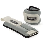 York Soft Ankle and Wrist Weights 2 x 1kg