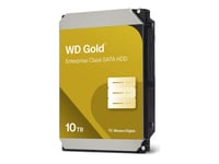 Wd Gold - Hårddisk - 10 Tb - Intern - 3,5" - 7200 Rpm