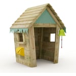 Wickey Stable – Cabane enfant en bois - bleu pastell