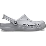 Crocs Unisex Baya Clogs, Light Grey, 7 UK Men/ 8 UK Women