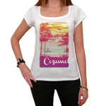 Femme Tee-Shirt Escapade Au Paradis À Cozumel - Cozumel Escape To Paradise - T-Shirt Graphique Éco-Responsable Vintage Cadeau Nouveauté