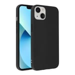 Coque iPhone 13 Résistante Silicone Gel Flexible Fine Légère Noir