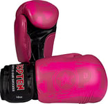 Top Ten Unisexe – Adulte 20662-7012 Gants de Boxe, Rose, 12 oz