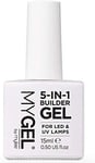 MYGEL by Mylee 5 in 1 Builder Gel (Hard Gel) (Clear) 15ml, UV/LED Strengthening