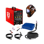 Stamos Germany TIG-sveiseapparat - Sett 250 A 230 V Puls + Sveisemask – Firestarter 500 ADVANCED SERIES