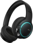 Hecate G2BT Gaming Headset, Casque sans Fil Bluetooth 5.2 avec diaphragme de 40 mm, Casque Supra-auriculaire léger avec réduction du Bruit et Protections d'oreilles Souples - Noir