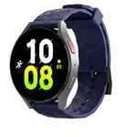 22 mm 20 mm silikonrem för Huawei Watch 4/3/GT3/2 Pro Samsung Watch 6/5/4/3 Gear S3 Armband Armband Amazfit GTR/GTS 4 bälte Midnight Blue Huawei GT3-2 Pro