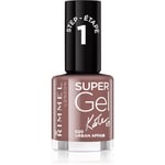 Rimmel Super Gel By Kate Geleneglelak uden UV/LED forsegling Skygge 020 Urban Affair 12 ml