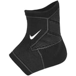 Nike Unisex Pro Knitted Compression Ankle Support (Black/White) - Size Small