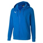 Puma Teamgoal 23 Casuals Hooded Jacket Pull Homme, Electric Blue Lemonade, S