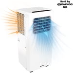 3-in-1 Daewoo 7000 BTU Portable Air Conditioner AC Unit Air con Dehumidifier Fan