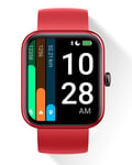 DOOGEE CS2 Pro Smart Watch with Heart Rate Monitor, 1.69 Inch Touch Screen Smartwatch, Fitness Tracker with Blood Oxygen, Alexa Built-In, 5ATM Waterproof Pedometer Stopwatch, Smart Watch for Men Women