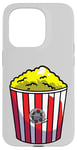 Coque pour iPhone 15 Pro Movie and Popcorn Lovers Cinéma Food Theme Party Pop Corn