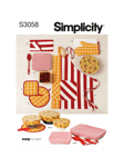 Simplicity Kitchen Essentials Sewing Pattern, S3058